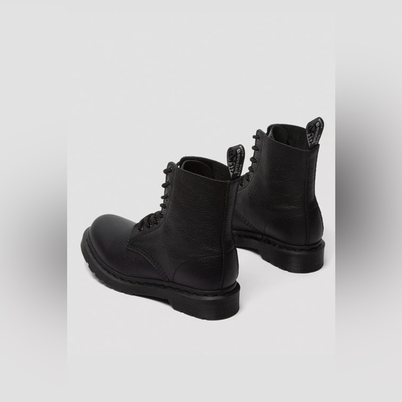 🆕 DR. MARTENS | 1460 WOMEN'S MONO LACE UP BOOTS | BLACK | SIZE: US 10 - Picture 4 of 9